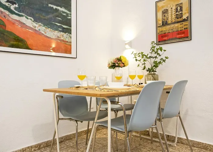 דירה -malagasunapts-merced Private Terrace